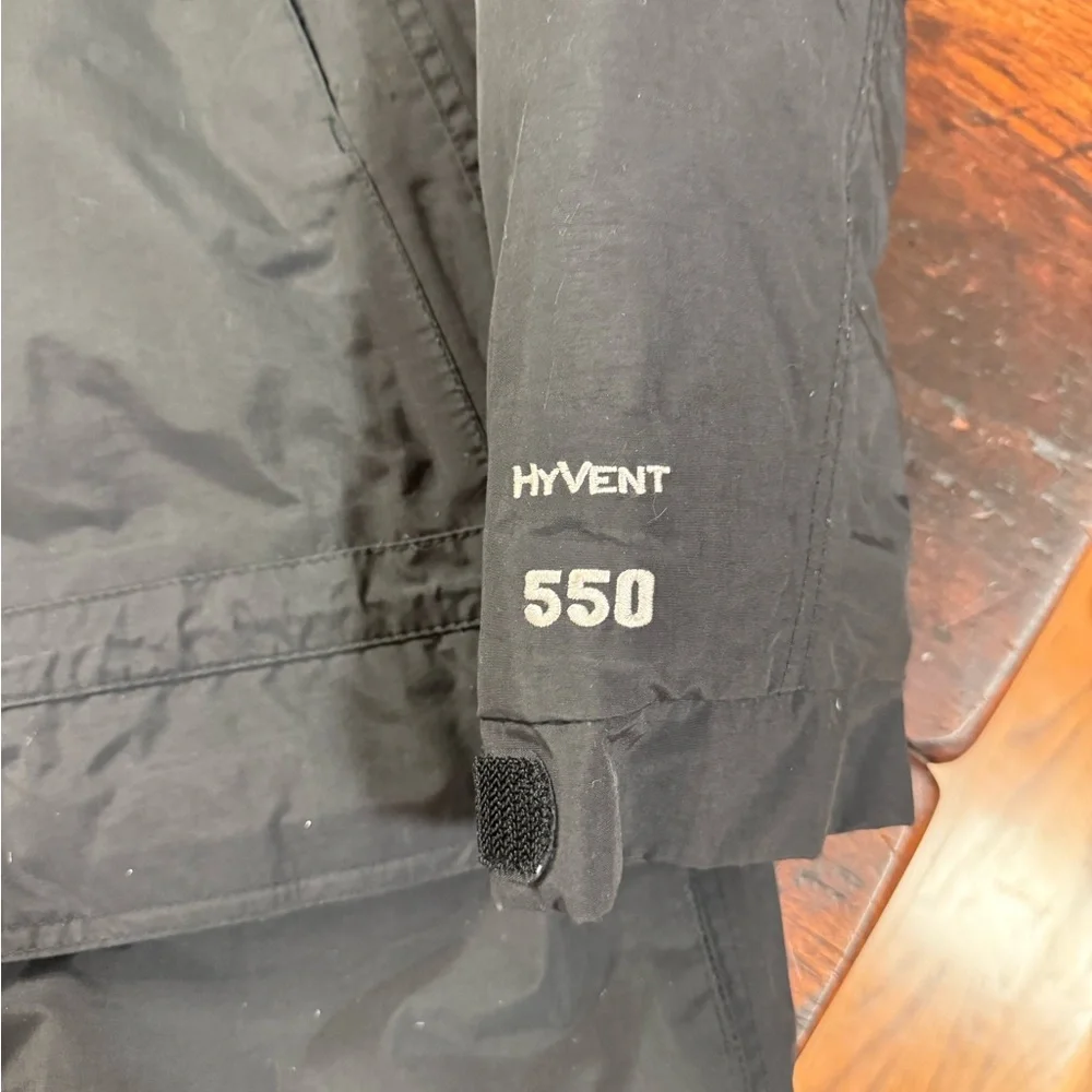 The North Face women’s Black Puffer Jacket with Fur Trim - Picture 3 of 4